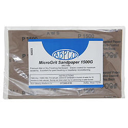 MICROGRIT WET/DRY SANDPAPER - 1500G